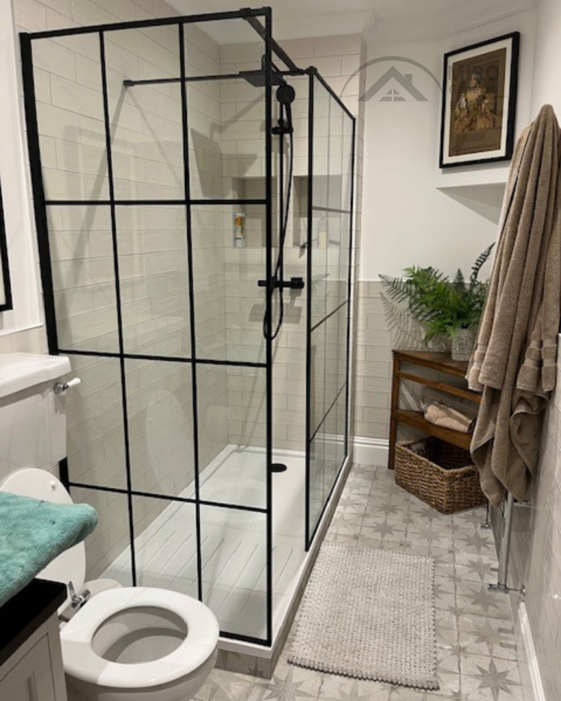 modern bathroom in London